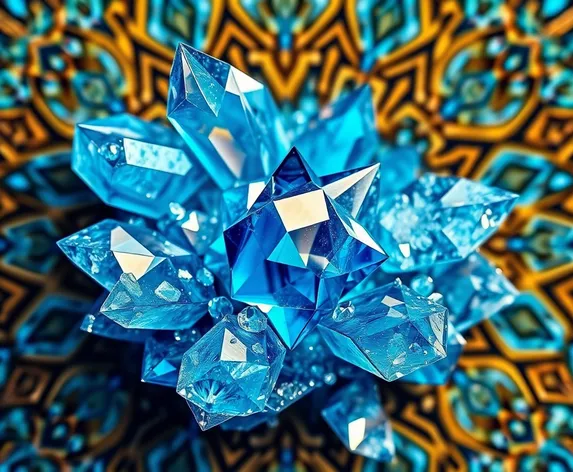 blue crystal