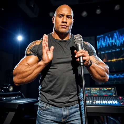 The Rock, in his