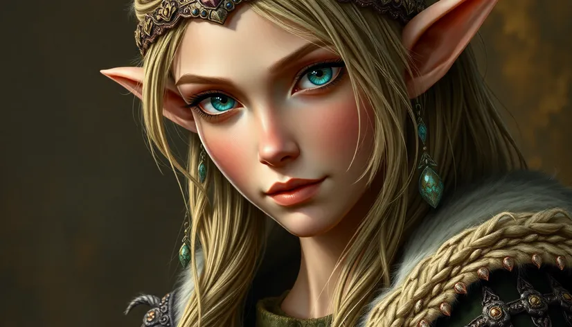 realistic elf art