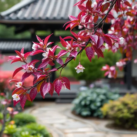 purple leaf plum tree