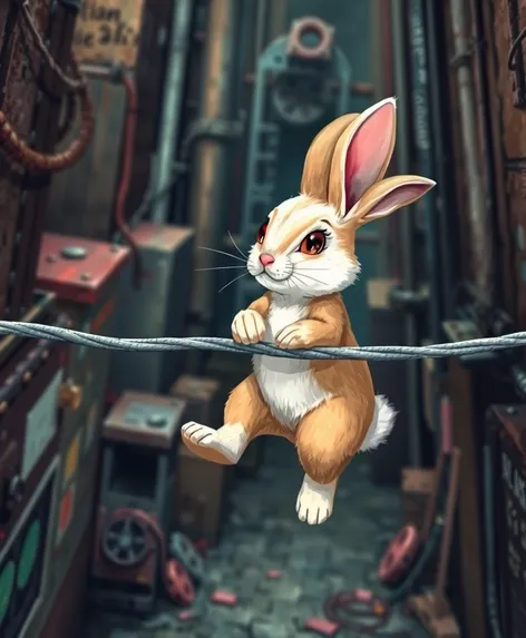 bunny climbing wirez