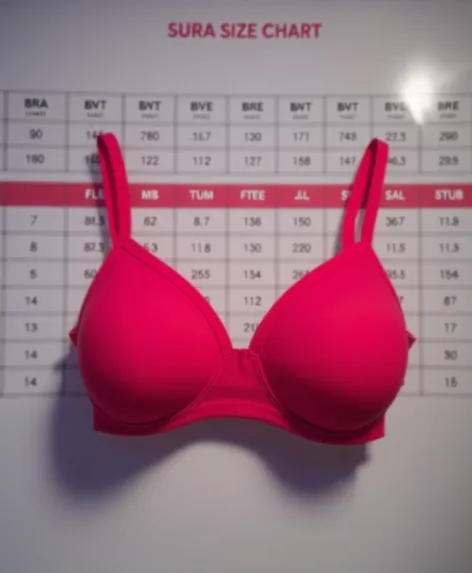 bra size chart photos