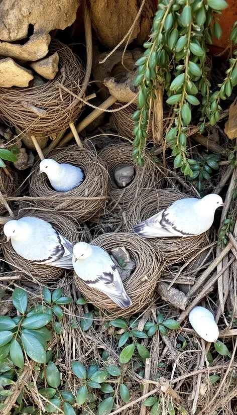 pigeon nests