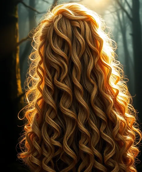 female elf hair