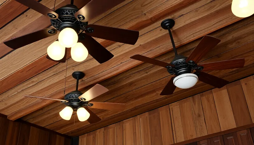 retro ceiling fans