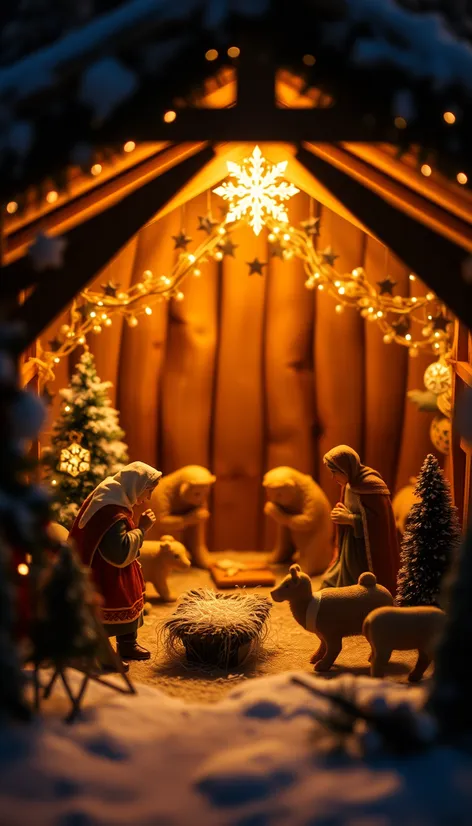 christmas manger scene