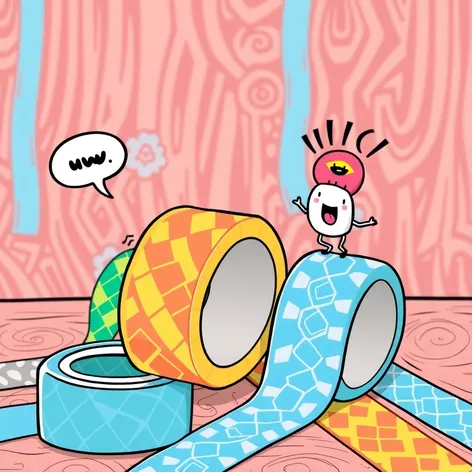 washi tape funny sticky