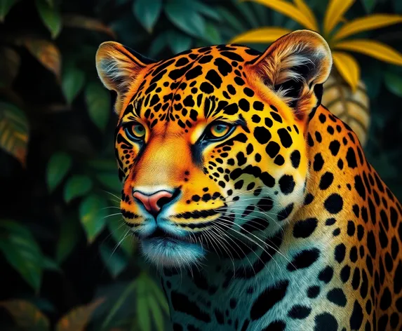 jaguar colouring