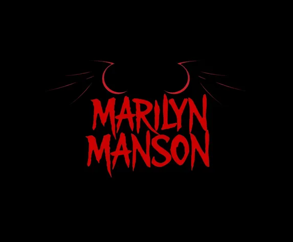 logo marilyn manson