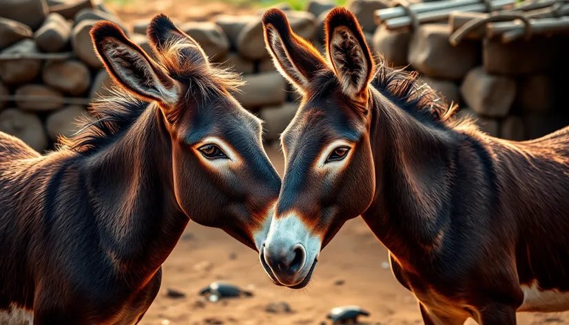 donkeys mating