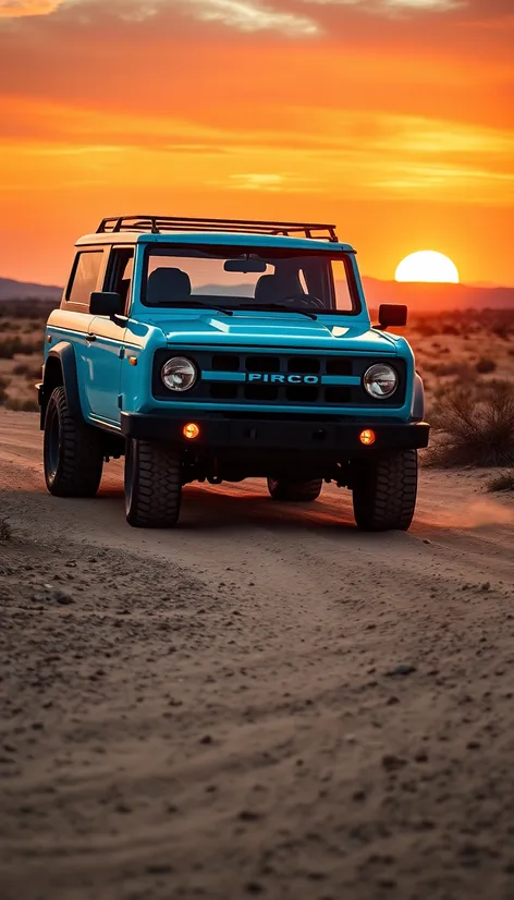 tiffany blue bronco