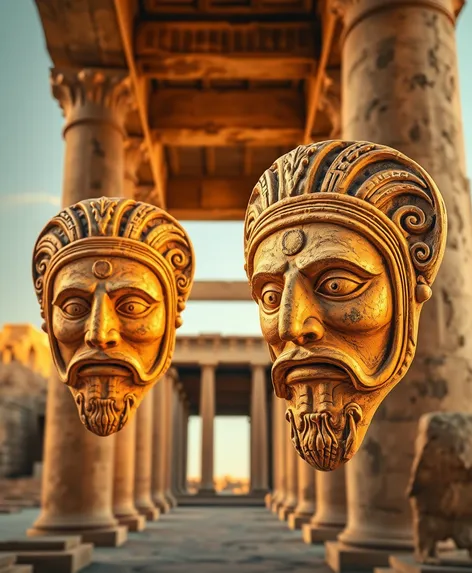 greek masks