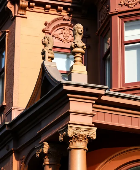 victorian house corbel finial