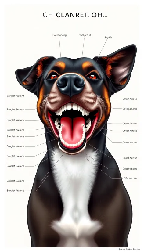 dental chart for canine