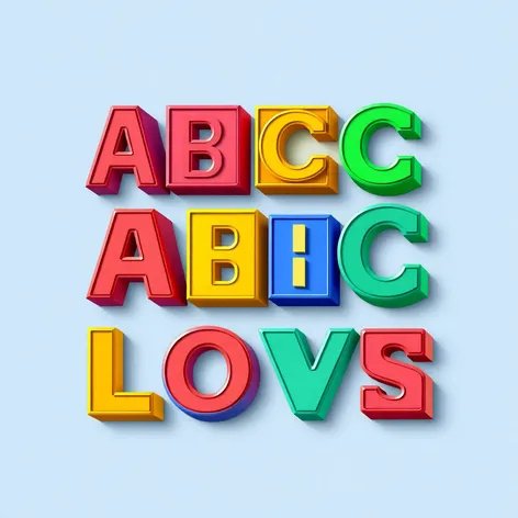 abc blocks design for