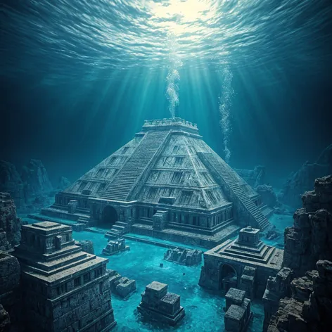 underwater pyramids