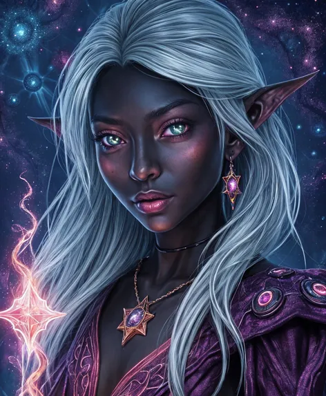 Fantasy dark skinned female