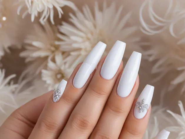 white tip nails