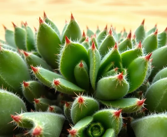 succulents greenovia with thorns