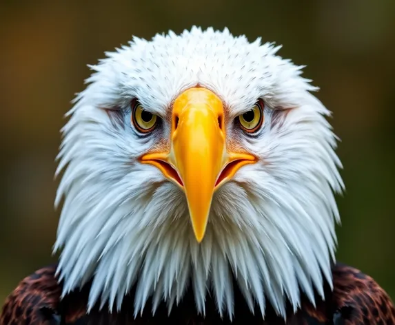 american bald eagle front