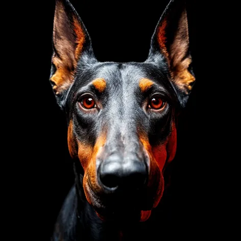 scary doberman