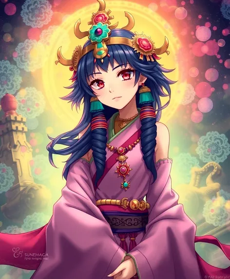 egyptian goddess anime