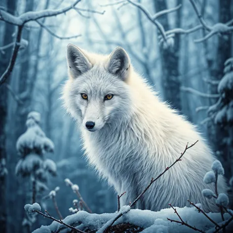 white fox