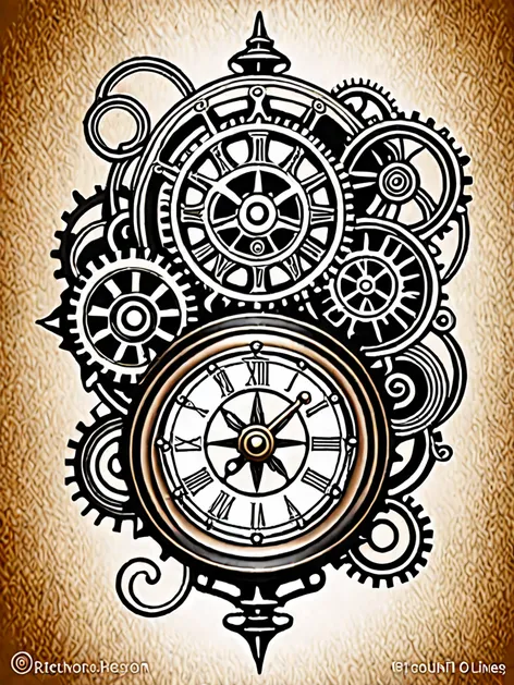 steampunk tattoo