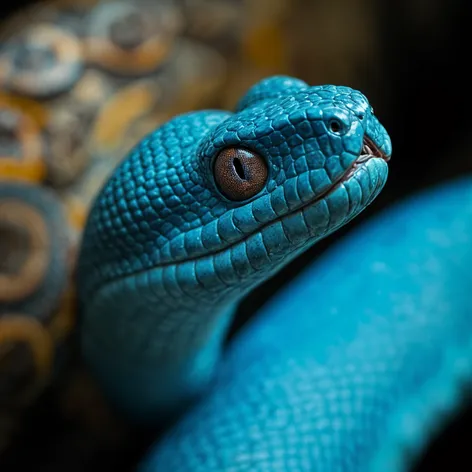 blue snake