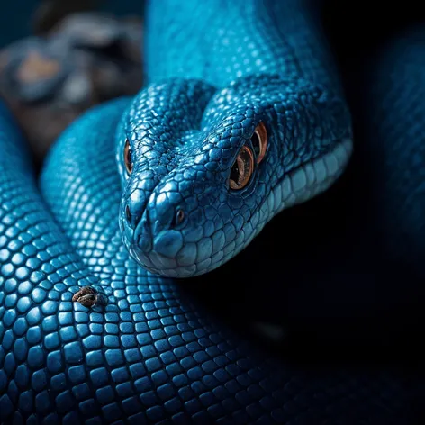 blue snake