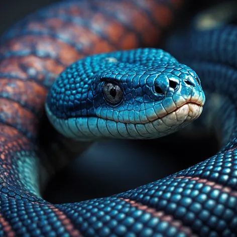 blue snake