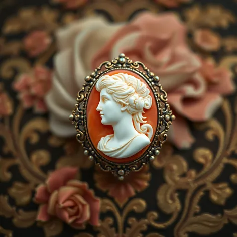 cameo brooch