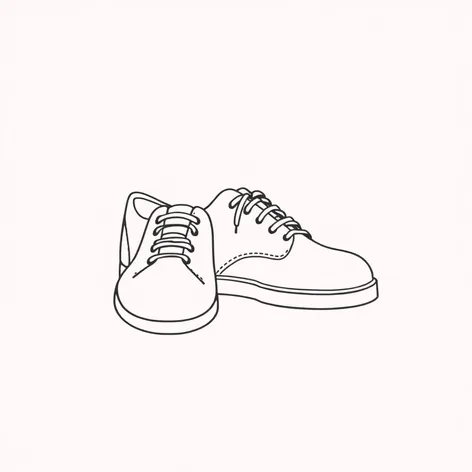 shoes drawing easy