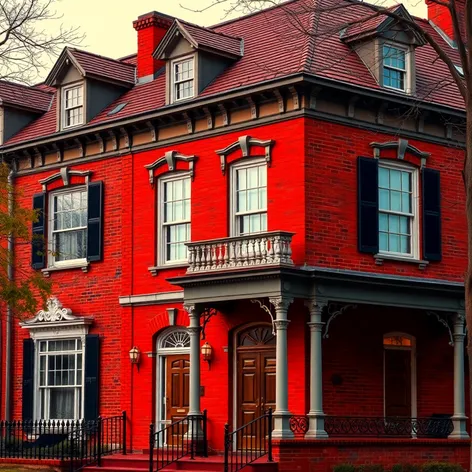 georgian house plans red