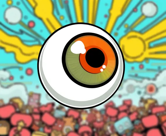 cartoon eyeball