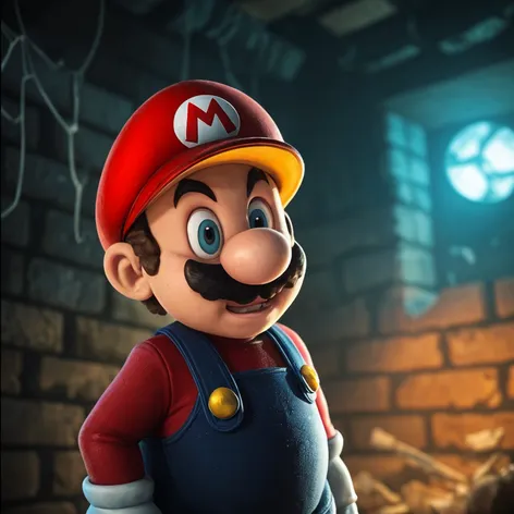 scary mario