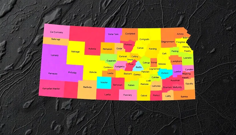 map of kansas counties