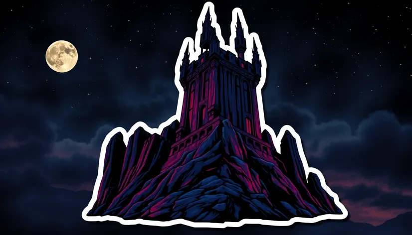 devils tower sticker png