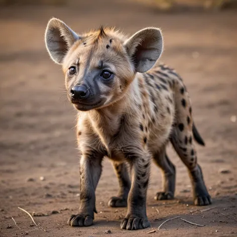 baby hyena