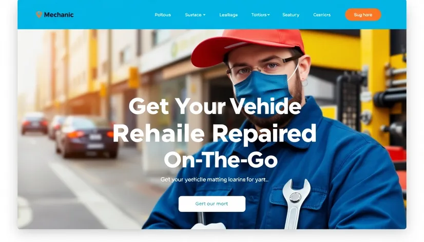 mobile mechanic landing page