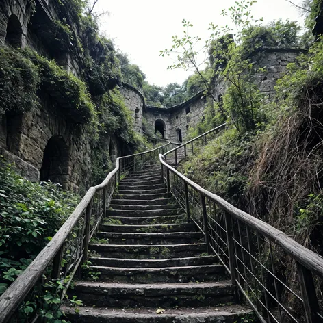 swallow cliff stairs