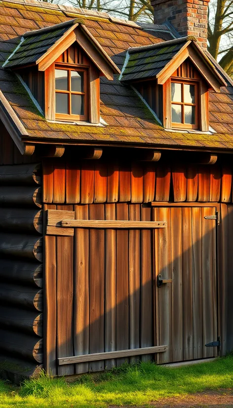 shed dormers with rafters