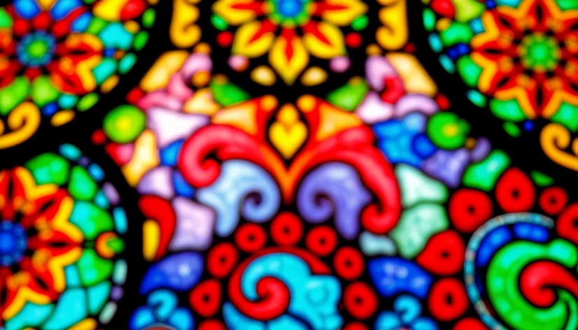 free stained glass patterns