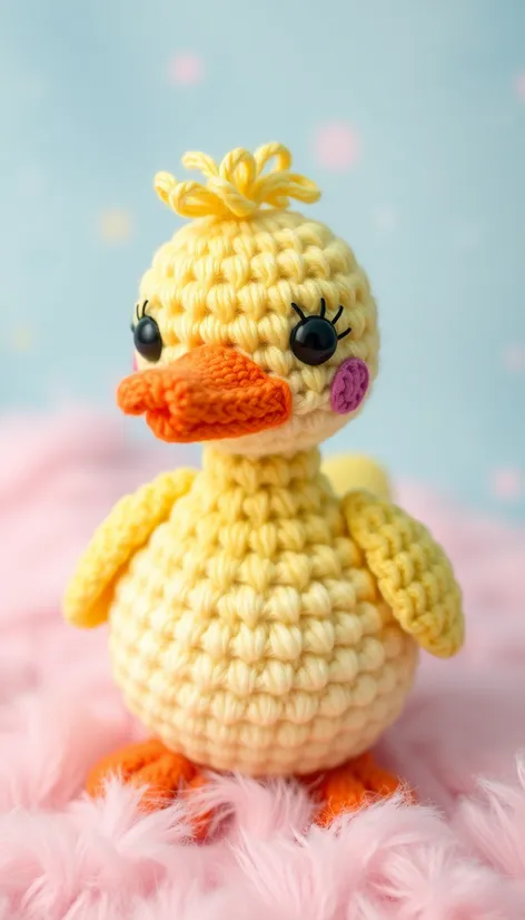 crochet duck