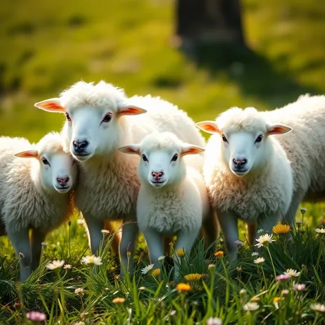 sheep family