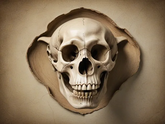 chimp skull