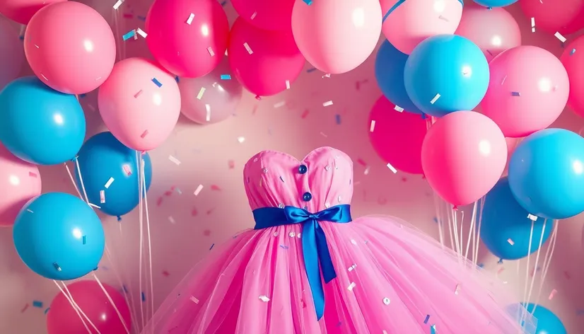 gender reveal dress