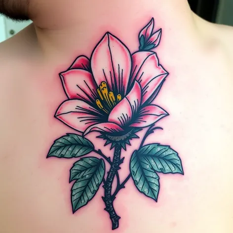 male flower tattoo designs