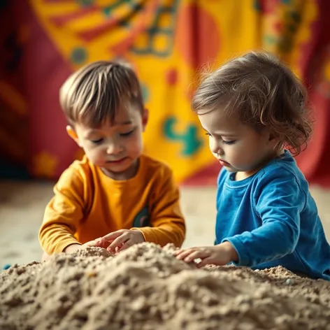 2 kids1 sand box