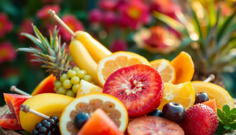 images of fruit skewers